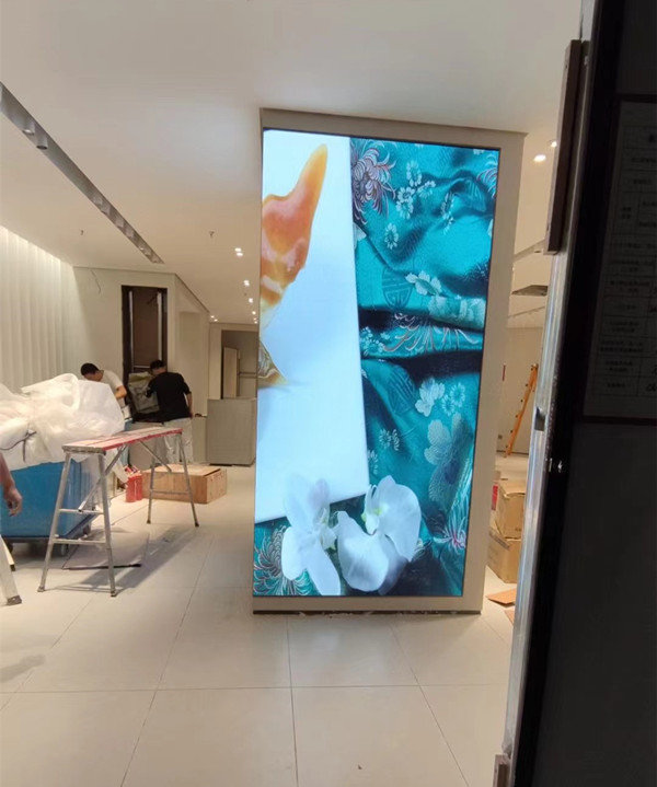 屏南商场门店转角LED显示屏